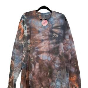 Custom Tie Dye Crewneck Sweatshirt